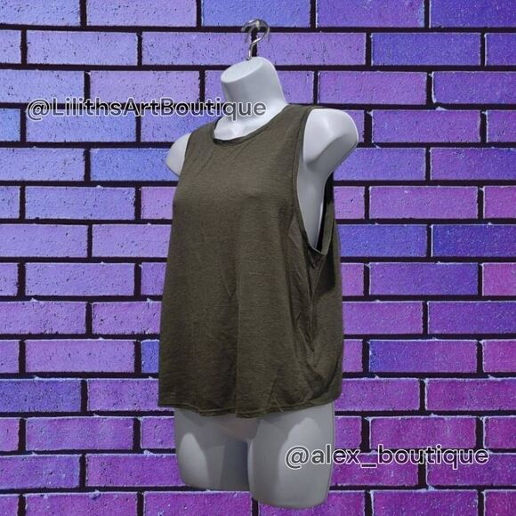 Forever21 Back Croos Split Muscle Tank(M005)- Size S for Women - Picture 3 of 8